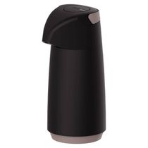 Garrafa Térmica para Café Chá Chimarrão 1 Litro Tramontina Exata Preto com Ampola de Vidro