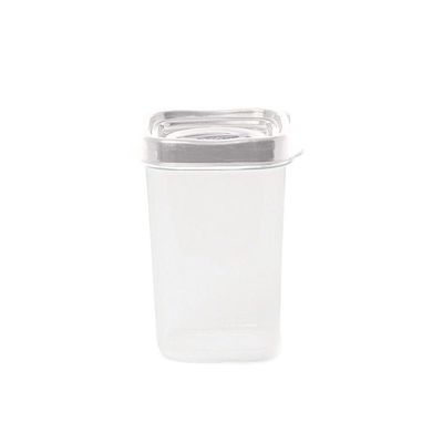 Kit 8 Potes Porta Mantimentos Plasvale Branco