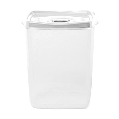 Kit 8 Potes Porta Mantimentos Plasvale Branco