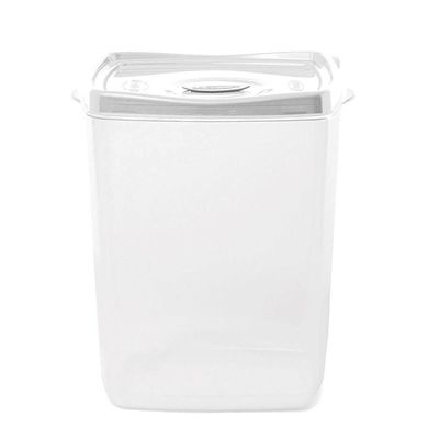 Kit 8 Potes Porta Mantimentos Plasvale Branco