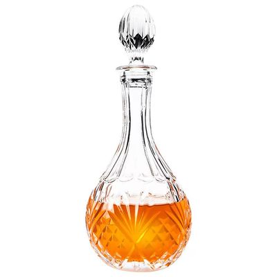 Garrafa para Whisky Cristal Old Blend Fracalanza 850ml Transparente