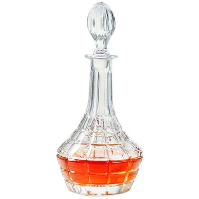 Garrafa para Whisky Cristal Old Blend Fracalanza 650ml Transparente
