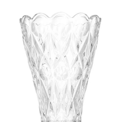 Vaso em Cristal Angel - 25,7x14x14 cm (AxLxP) Wolff Transparente