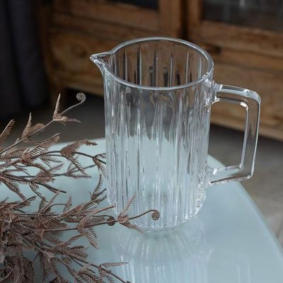 Jarra de Cristal Bangkok 1,45L Wolff Design Sofisticado Transparente