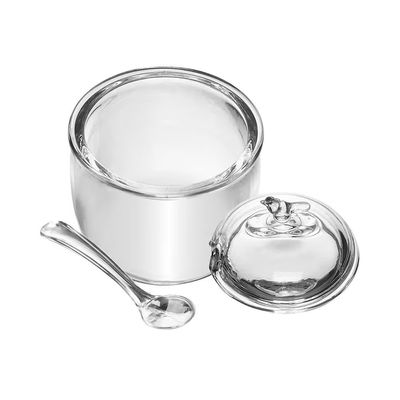 Açucareiro com Colher Tampa Bird 150ml Cristal Ecológico Wolff n/a