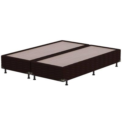 Base Box King Size Probel Nevada com Revestimento em Tecido Poliéster 38x193x203cm n/a
