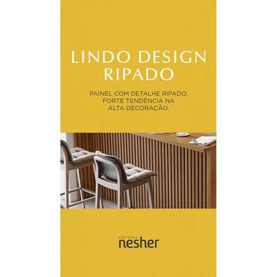 Painel de Ilha em MDF 15mm 120cm de largura Nature Nesher Nature