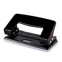 Perfurador de Papel Metálico Maxprint Preto 2 Furos