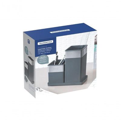 Organizador Multiúso Tramontina Aço Inox E Poliestireno