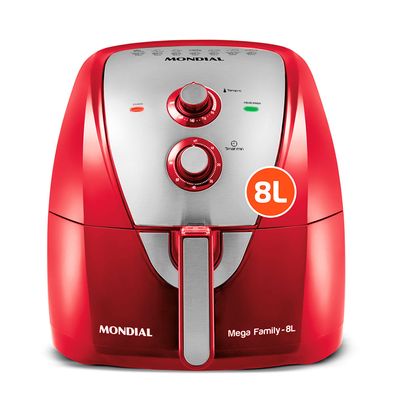 Fritadeira Sem Óleo Air Fryer 8 Litros AFN-80-RI Mondial 127V