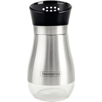 Conjunto Galheteiro Tramontina Realce Aço Inox Porta Azeite Vinagre Temperos Mesa Jantar Cozinha Res