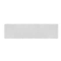 Caminho de mesa Copa&Cia Coloratta Franja 45x170cm branco