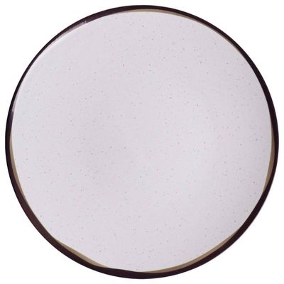 Conjunto 6 Pratos Rasos Tramontina 25cm Canyon em Porcelana Decorada Cozinha