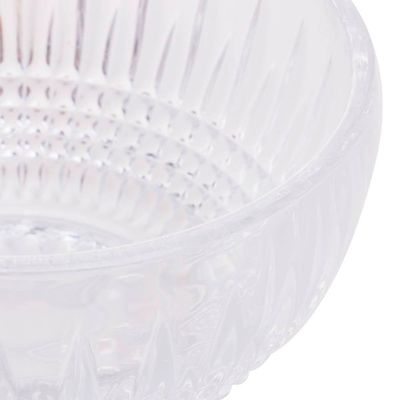 Conjunto 6 Bowls Queen 300ml Cristal Elegante Wolff Transparente
