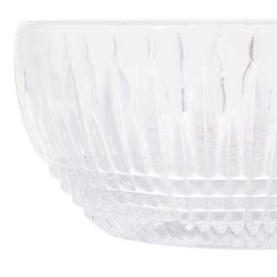Conjunto 6 Bowls Queen 300ml Cristal Elegante Wolff Transparente