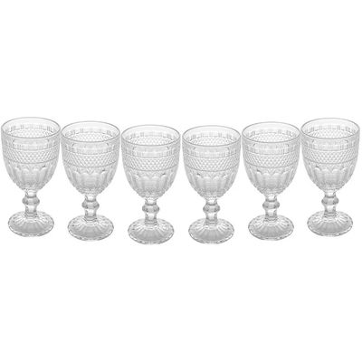 Conjunto 6 Taças de Água Brand 320ml Wolff Transparente