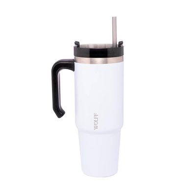 Caneca Térmica SlimTerm 890ml  Wolff Branco