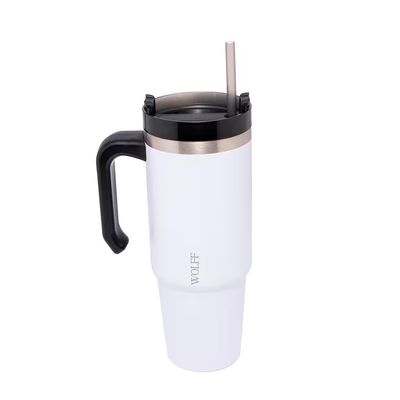 Caneca Térmica SlimTerm 890ml  Wolff Branco