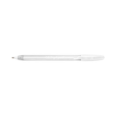 Caneta Gel Cis Trigel Corpo Triangular Tinta Branca 1.0mm