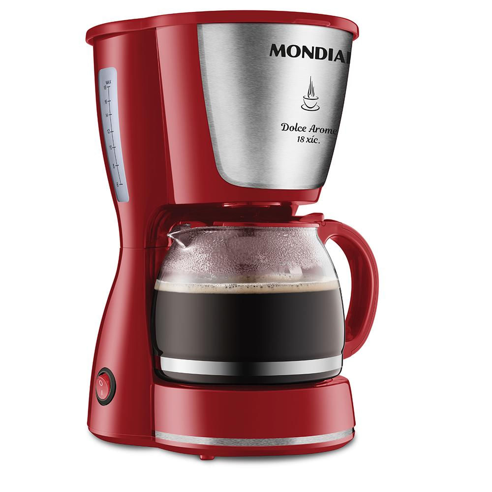 Cafeteira Elétrica Mondial Dolce Arome Vermelho 110v - C-35
