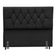 Cabeceira Para Cama Box King 195 Cm Manuela Com Frame Suede Preto