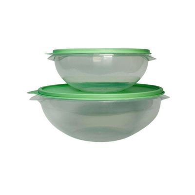 Kit 2 Potes Biovita 0,5l E 1l Plasvale Verde Oliva