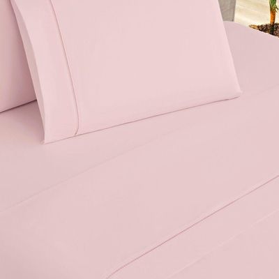 Jogo De Cama Elegance Queen 04 Peças - Rosa