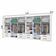 Closet Casal Duplo Lu 12 Portas 8 Gavetas Branco
