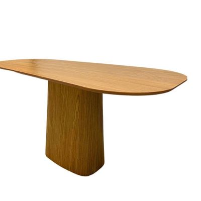 Mesa De Jantar Modelar Orgânica 140x90cm Madeira Freijo