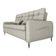 Sofá Cama Luxo 3 Lugares Casal Confortável Com Almofadas 2,00 Larg Pillar Matrix Linho Cinza