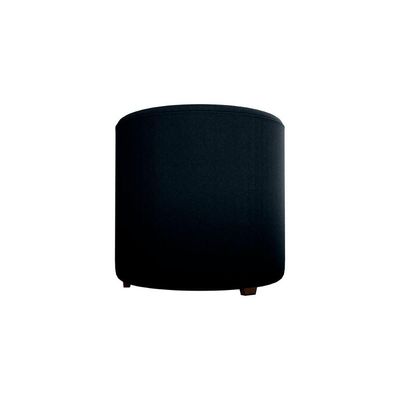 Puff Banqueta Redondo Luxo Copenhage Matrix Veludo Preto