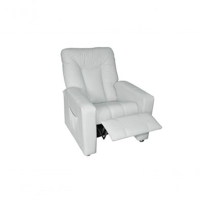 Poltrona Do Papai Reclinável Pallas Matrix Sintetico Branco