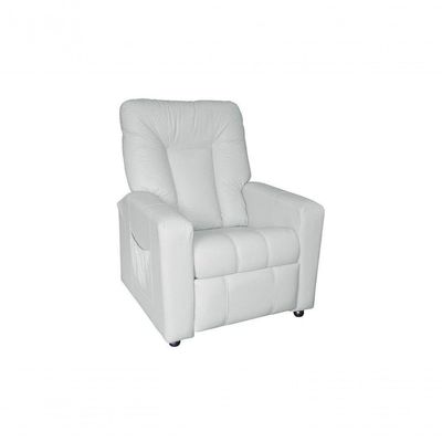 Poltrona Do Papai Reclinável Pallas Matrix Sintetico Branco