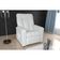 Poltrona Do Papai Reclinável Pallas Matrix Sintetico Branco