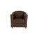 Poltrona Decorativa Confortável Para Descanço Bia Matrix Sintetico Marrom