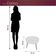 Kit 2 Poltronas Decorativas E Puff Decorativo Pés Palito Dallas Matrix Veludo Turkey Rosa