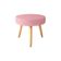 Kit 2 Poltronas Decorativas E Puff Decorativo Pés Palito Dallas Matrix Veludo Turkey Rosa