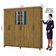 Guarda Roupa R22 6 Portas 2 Gavetas Espelho Carioca Móveis Cinamomo