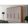 Guarda Roupa Casal Heros Com 8 Portas E 4 Gavetas Moderna Naturalle/off White