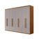 Guarda Roupa Casal Heros Com 8 Portas E 4 Gavetas Moderna Naturalle/off White