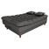 Sofá Cama 3 Lugares Casal Confortável 1,85 Larg Duda Matrix Linho Chumbo