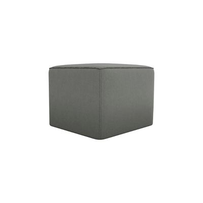 Poltrona De Amamentação Com Balaço E Puff Premium Annecy Matrix Suede Cinza