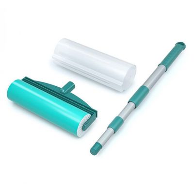 Rolo Adesivo FlashLimp Lavável com Cabo Extensível Verde Verde