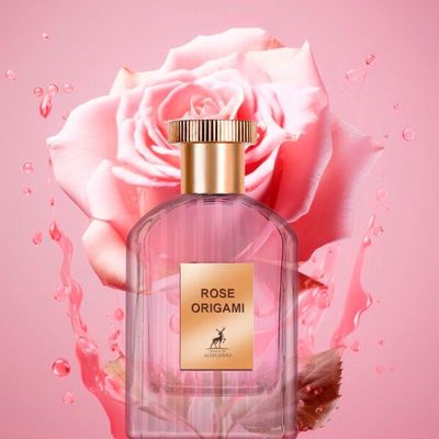 Maison Alhambra Rose Origami Eau De Parfum - Perfume Unissex 100ml