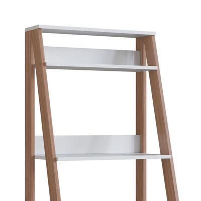 Estante Multiuso 4 Prateleiras B81 Branco Montana Novam Branco Montana