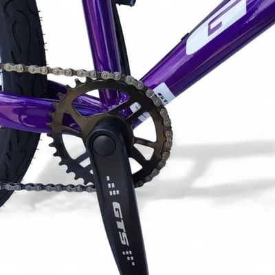 Bicicleta Aro 26 Freeride Gta Rebel Roxa Single Freio Hidráulico