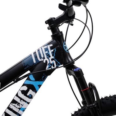 Bicicleta Aro 26 Bike Vikingx Freeride 21v Freio A Disco Preto Azul