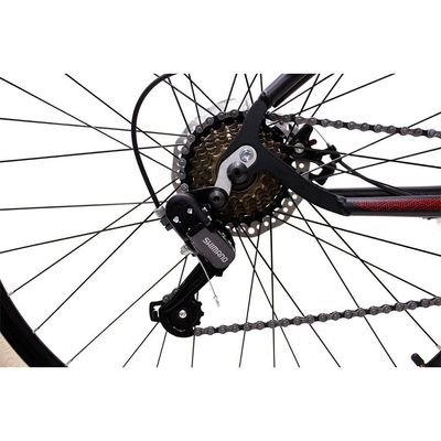 Bicicleta Aro 29 Ksw 21 Marchas Alumínio Cambio Shimano Preto Fos -ad Verme Bco