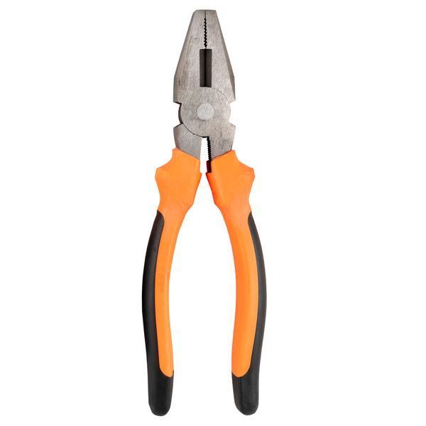 Alicate Universal 8 Cabo Laranja e Preto 8VL EDA Alicate Universal 8 Cabo Laranja e Preto 8VL EDA