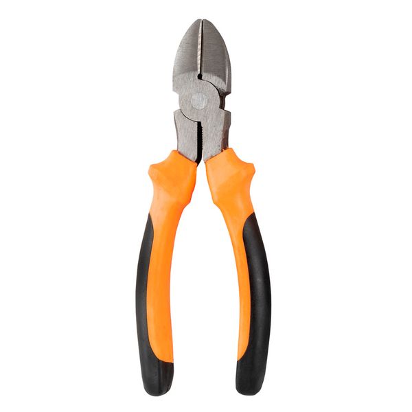 Alicate Corte Diagonal 6 Cabo Laranja e Preto 8VN EDA Alicate Corte Diagonal 6 Cabo Laranja e Preto 8VN EDA
